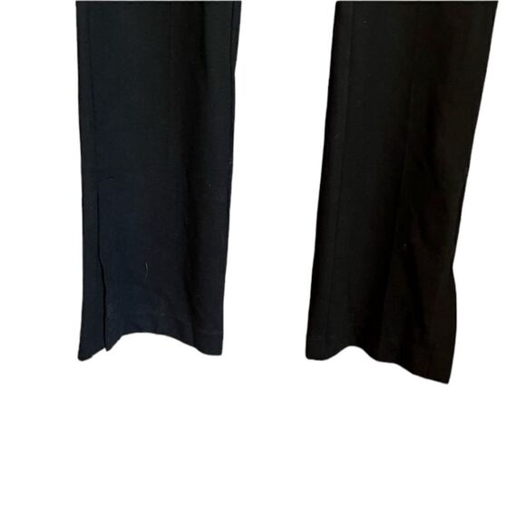 Ecru black sia pull on pant with slit hem. Size small - Picture 13 of 13